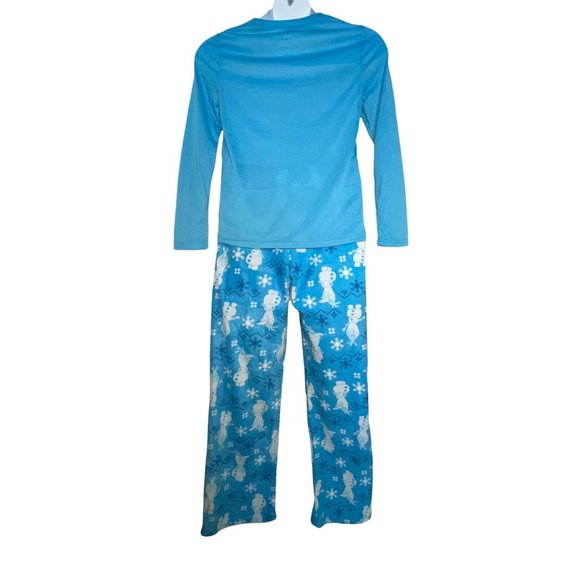 NWT Briefly Stated Disney Frozen II Lightweight Fleece Christmas Holiday PJ's M - Picture 6 of 9